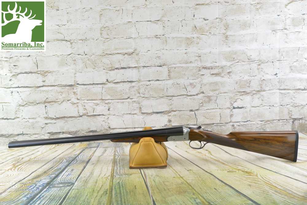 FAUSTI SHOTGUN 26203 DEA 20GA, 26" BBL SIDE BY SIDE, COIN FINISH, 14.49"-img-0