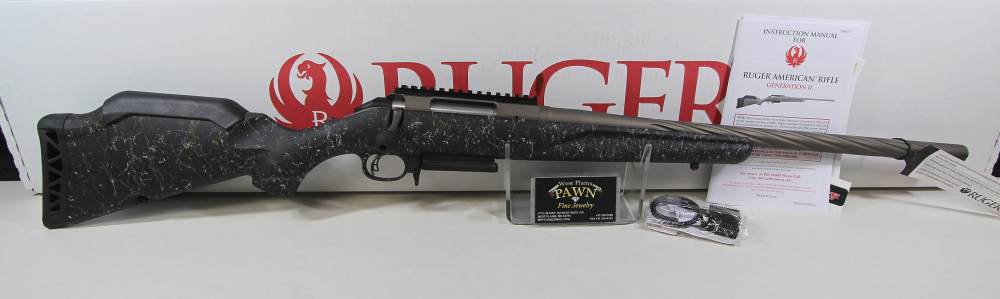 NIB RUGER AMERICAN GEN II PRAIRIE BOLT RIFLE, 308 WIN, 20" BRL 3 RND 46972-img-0
