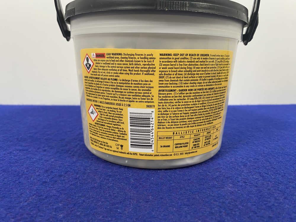 Federal Ammunition BYOB 22LR 1100Rds Bucket *RIMFIRE BULK AMMO* -img-4