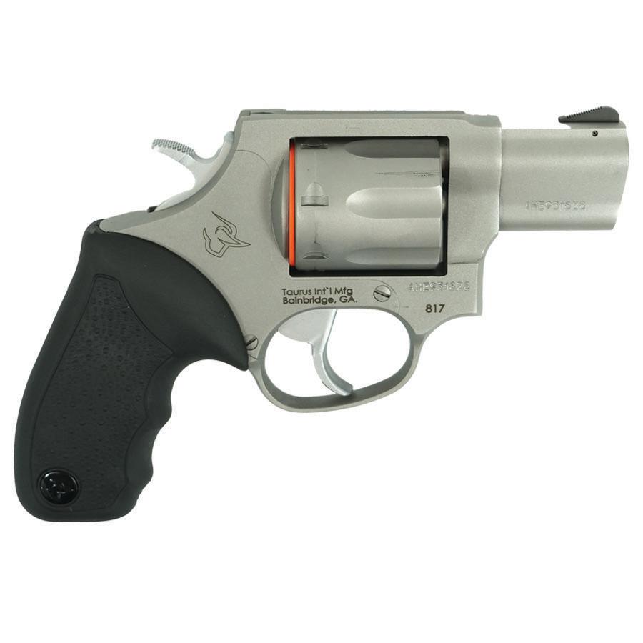 Taurus 817 Matte Stainless Steel Handgun .38 Spl 7rd Capacity 2" Barrel-img-0