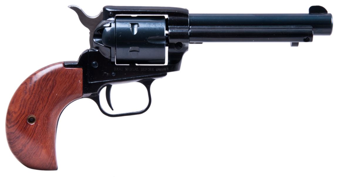 HERITAGE MANUFACTURING 22LR/22M BL/WD BIRD HEAD 4.75"-img-0