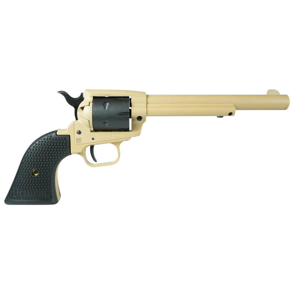 Heritage Rough Rider Steel Frame Sabre Sand Cerakote Handgun .22 LR 6rd Cap-img-0