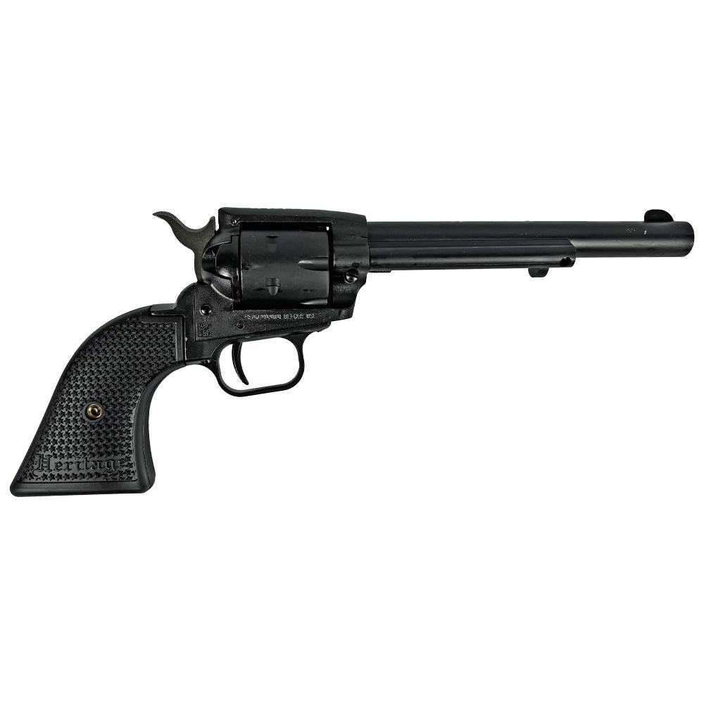 Heritage Rough Rider Steel Frame Handgun .22 LR 6rd Capacity 6.5" Barrel Bl-img-0