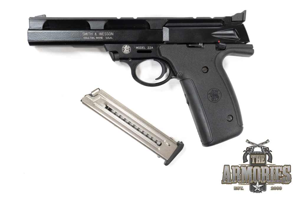Smith & Wesson Model 22A .22LR 5.5” Blued Used (TAO)-img-0