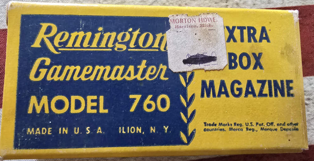 Remington 760 35 Rem Magazine with BOX Rare -img-0