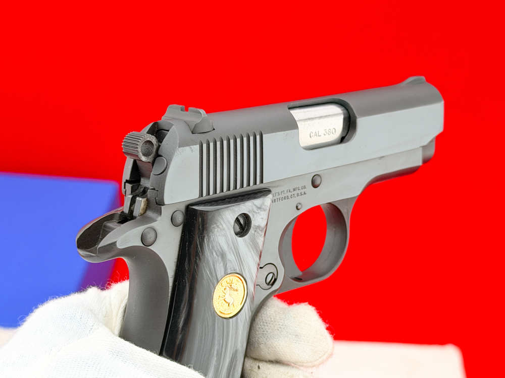 RARE 1993 Colt Custom Shop Black Stallion .380 ACP 2.75" 1 of 250 Low SN#52-img-16