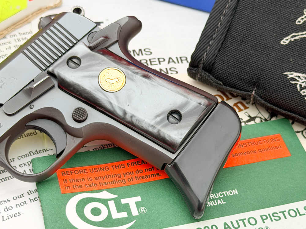 RARE 1993 Colt Custom Shop Black Stallion .380 ACP 2.75" 1 of 250 Low SN#52-img-5