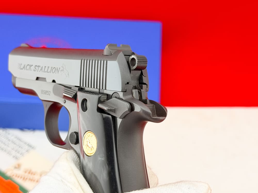 RARE 1993 Colt Custom Shop Black Stallion .380 ACP 2.75" 1 of 250 Low SN#52-img-17