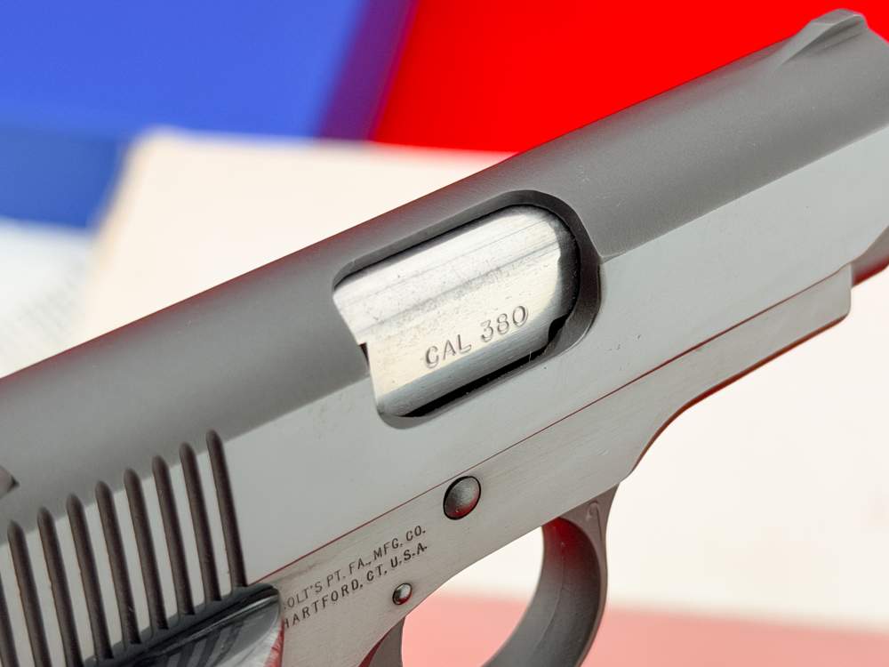 RARE 1993 Colt Custom Shop Black Stallion .380 ACP 2.75" 1 of 250 Low SN#52-img-15