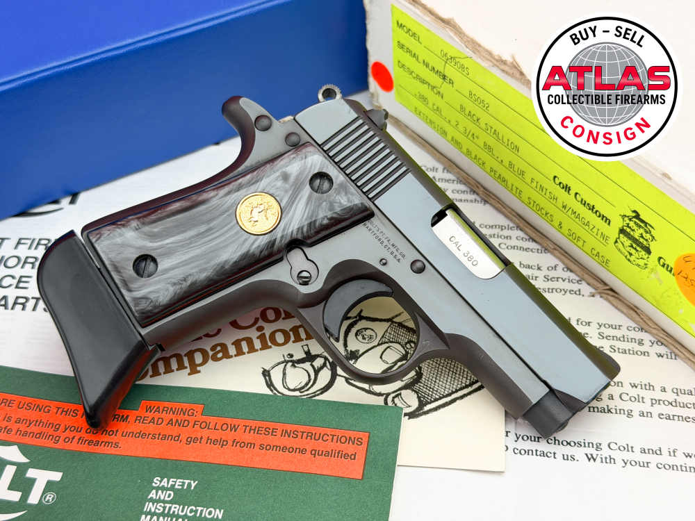 RARE 1993 Colt Custom Shop Black Stallion .380 ACP 2.75" 1 of 250 Low SN#52-img-6