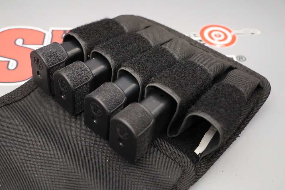 Lot O' Four (4) SIG P365 9mm 15rd Pistol Magazines w/ Pouch-img-11