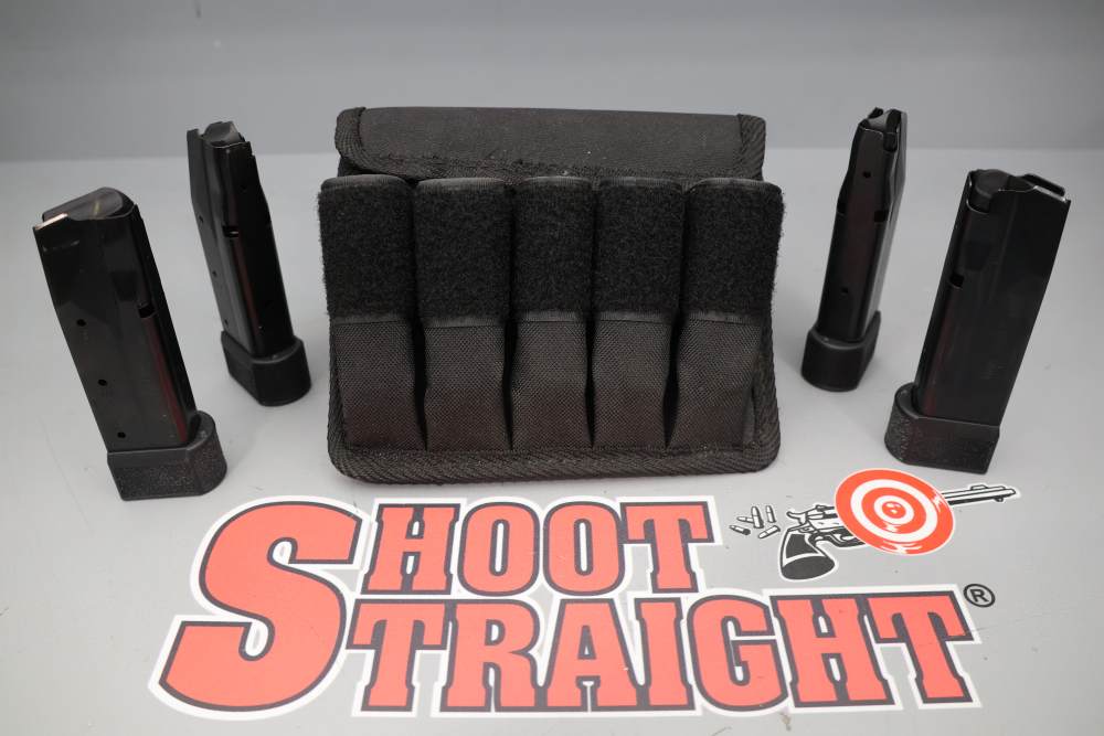 Lot O' Four (4) SIG P365 9mm 15rd Pistol Magazines w/ Pouch-img-13