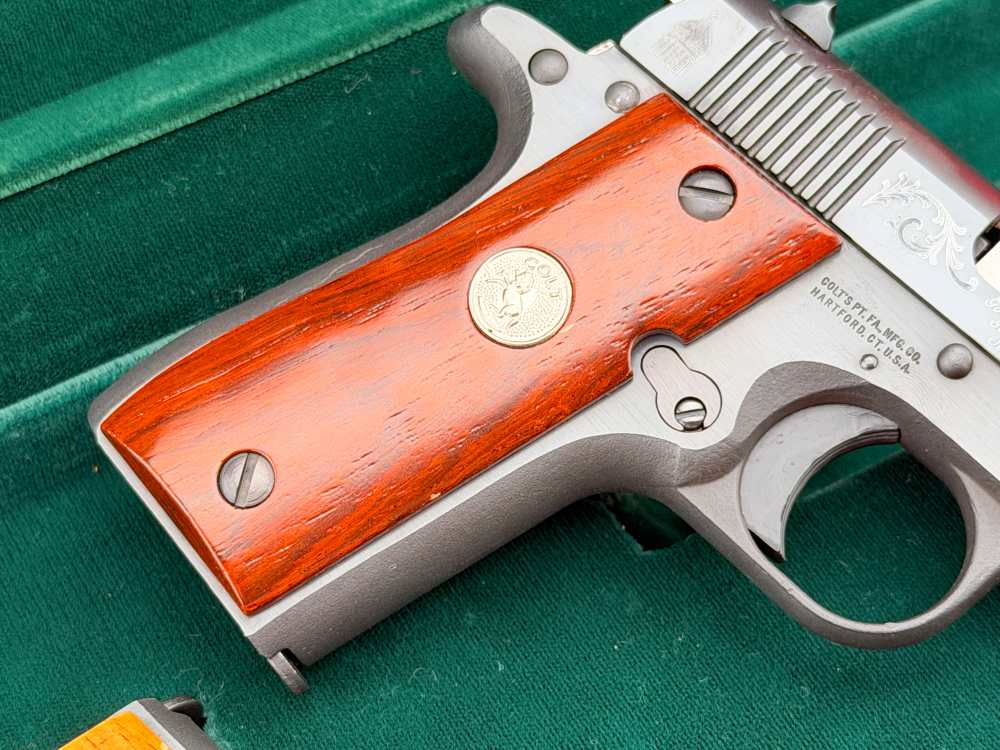 1983 Colt Custom Shop .380 MK IV Series 80 Matched Set Gold & Silver - NOS-img-23