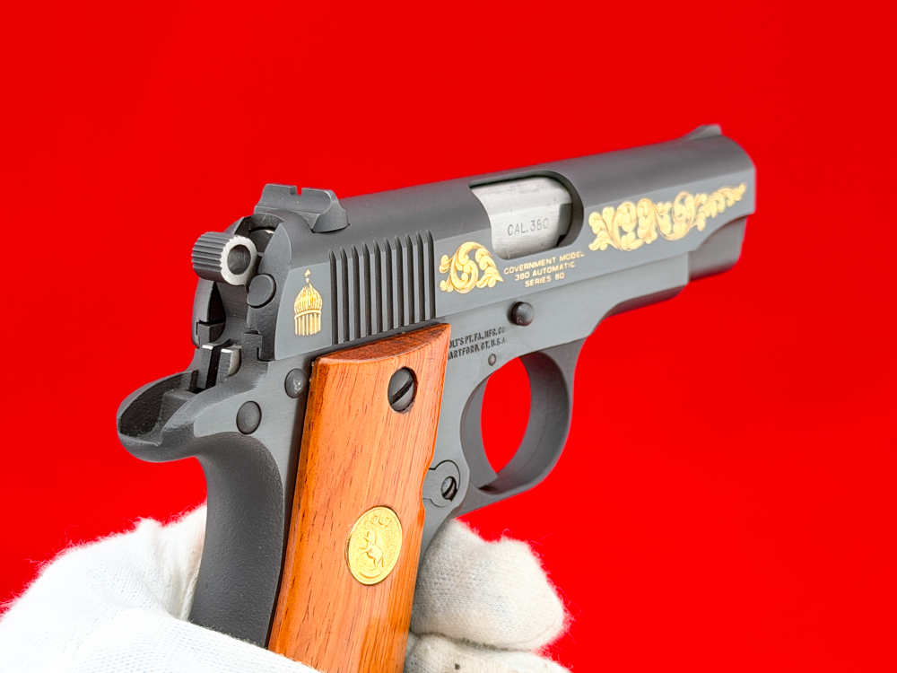 1983 Colt Custom Shop .380 MK IV Series 80 Matched Set Gold & Silver - NOS-img-31