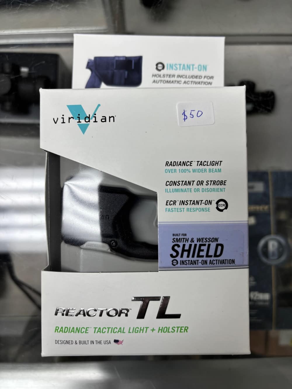 Viridian Reactor TL Smith & Wesson Shield Light/Holster-img-0