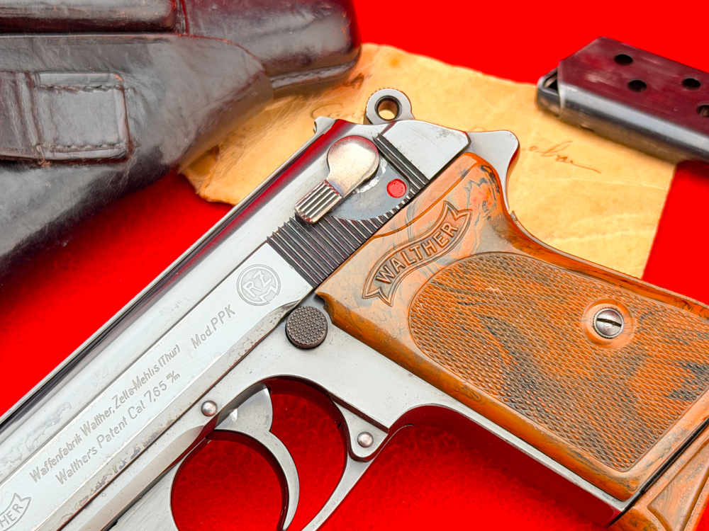 Pre-WWII 1935 Walther PPK .32 ACP "RZM" Marked w/ Holster & Extra Mag-img-4