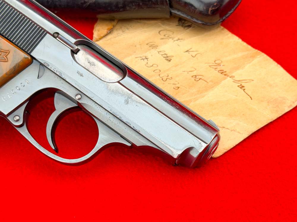 Pre-WWII 1935 Walther PPK .32 ACP "RZM" Marked w/ Holster & Extra Mag-img-7