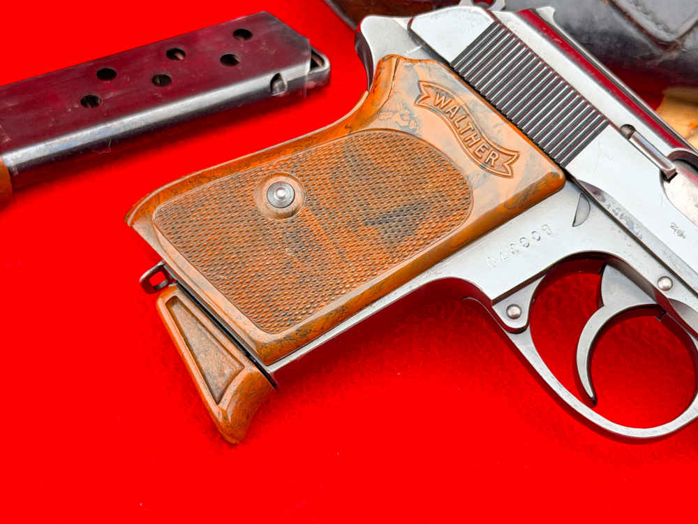Pre-WWII 1935 Walther PPK .32 ACP "RZM" Marked w/ Holster & Extra Mag-img-9