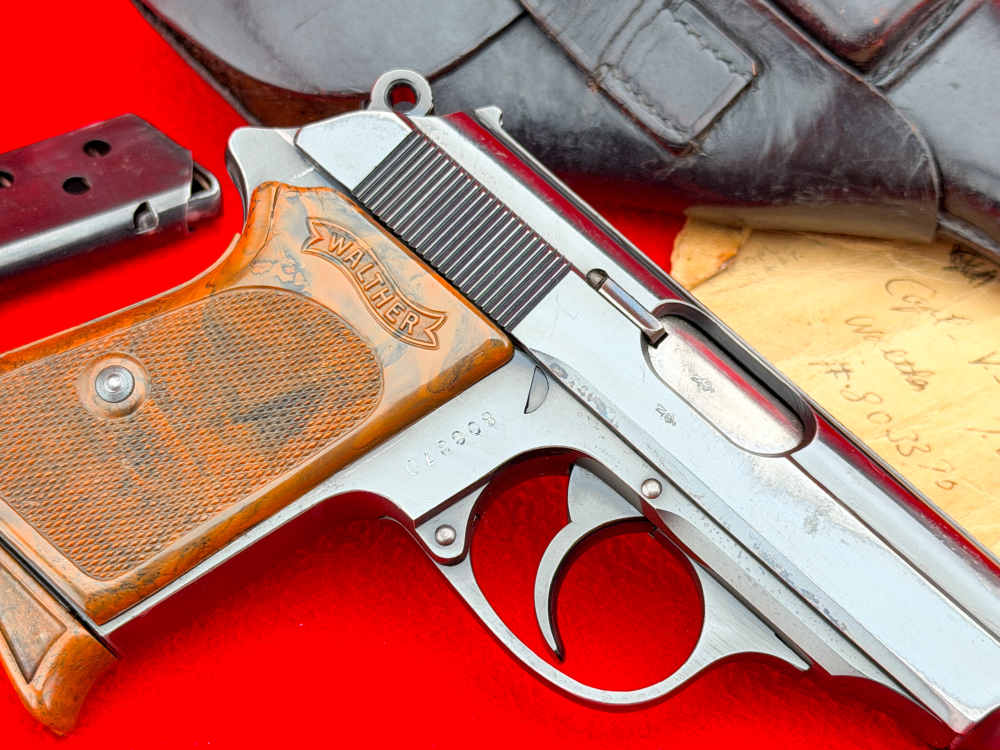 Pre-WWII 1935 Walther PPK .32 ACP "RZM" Marked w/ Holster & Extra Mag-img-8