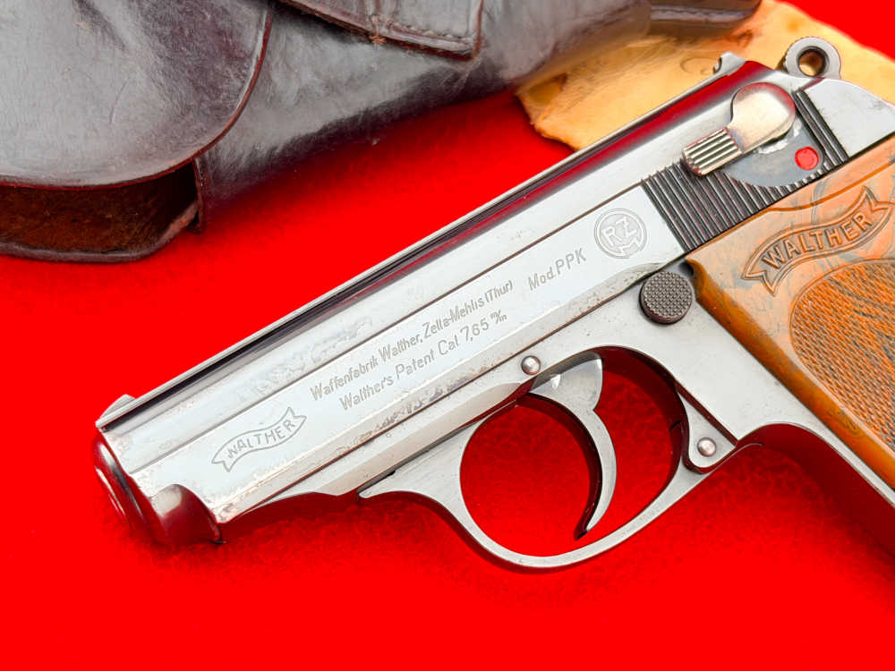 Pre-WWII 1935 Walther PPK .32 ACP "RZM" Marked w/ Holster & Extra Mag-img-3