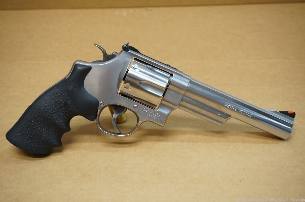 Smith & Wesson Model 629-6 .44 Mag 6" S&W Stainless Steel Revolver-img-8
