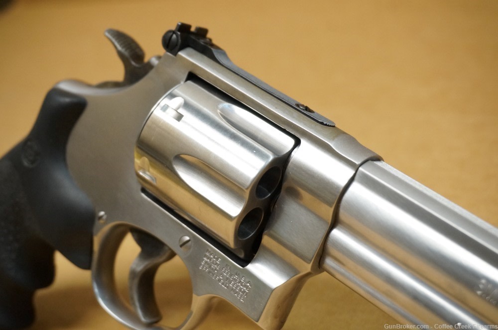 Smith & Wesson Model 629-6 .44 Mag 6" S&W Stainless Steel Revolver-img-12