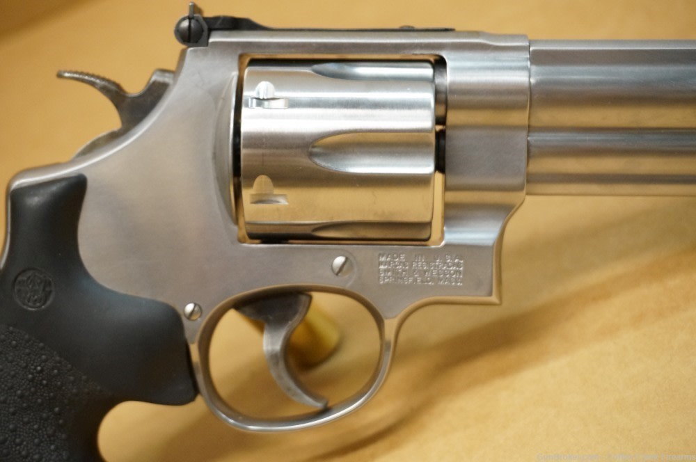 Smith & Wesson Model 629-6 .44 Mag 6" S&W Stainless Steel Revolver-img-11