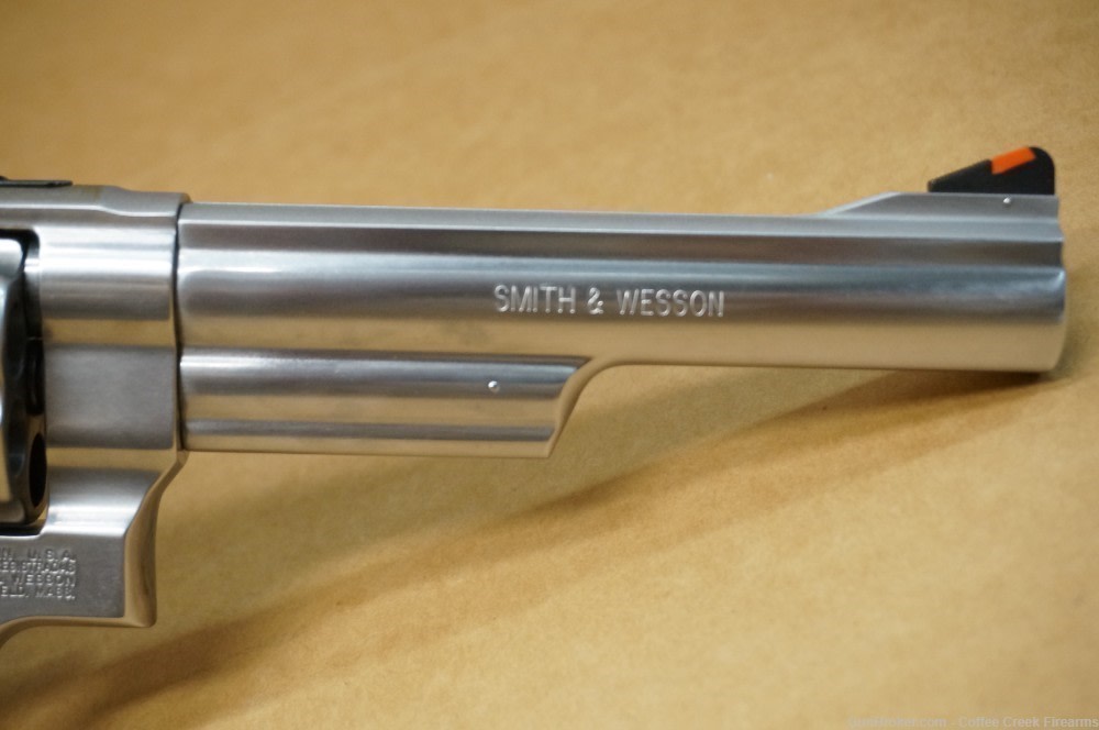 Smith & Wesson Model 629-6 .44 Mag 6" S&W Stainless Steel Revolver-img-10