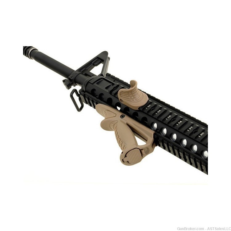 Forward Ergonomic Front Grip & Thumb Lock Dark Earth Tan PTK FREE SHIPPING!-img-1