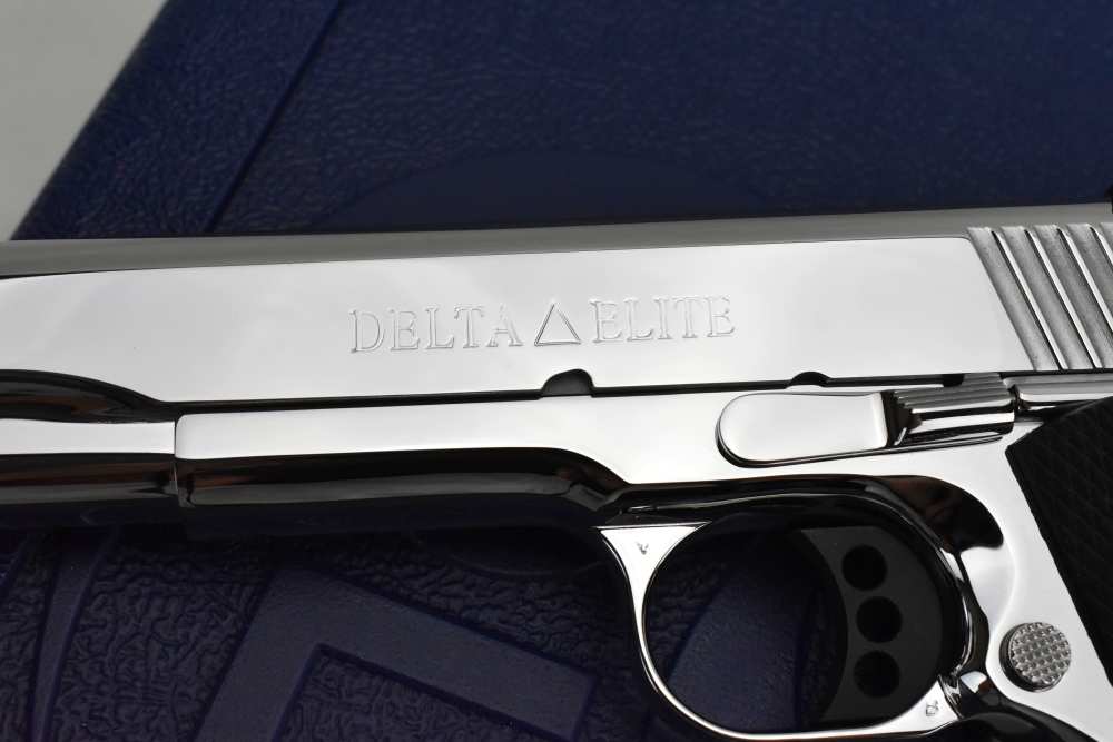  BRIGHT STAINLESS Colt Delta Elite 10mm Brand New in Factory Case-img-18