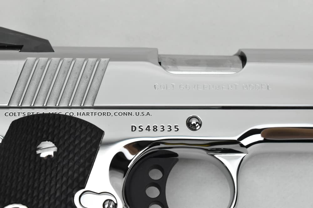  BRIGHT STAINLESS Colt Delta Elite 10mm Brand New in Factory Case-img-10