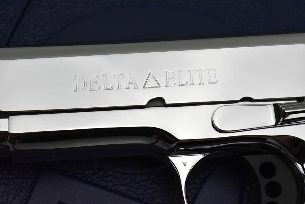  BRIGHT STAINLESS Colt Delta Elite 10mm Brand New in Factory Case-img-19