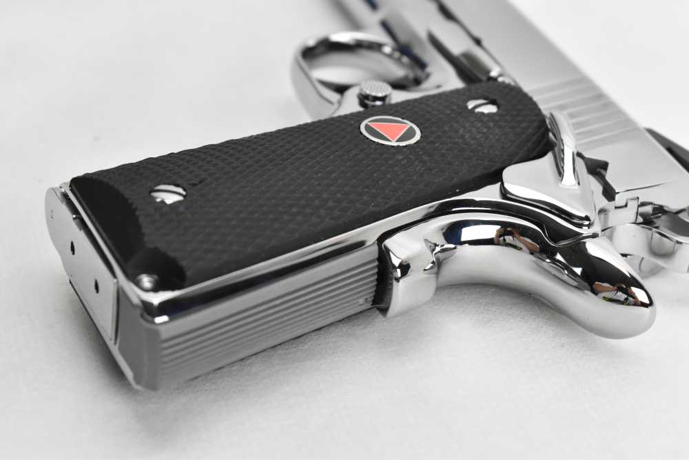  BRIGHT STAINLESS Colt Delta Elite 10mm Brand New in Factory Case-img-16