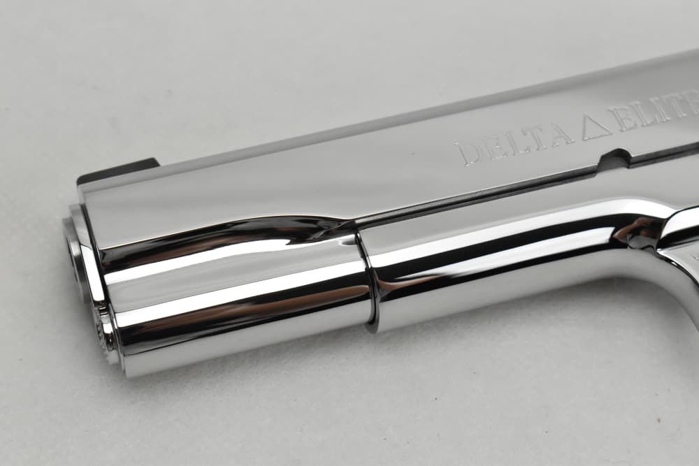  BRIGHT STAINLESS Colt Delta Elite 10mm Brand New in Factory Case-img-4