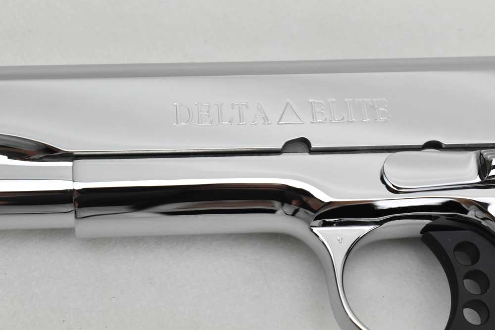  BRIGHT STAINLESS Colt Delta Elite 10mm Brand New in Factory Case-img-5