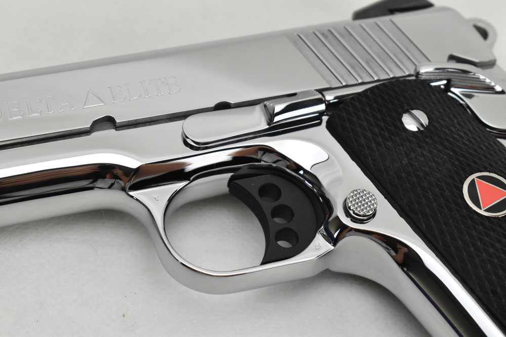  BRIGHT STAINLESS Colt Delta Elite 10mm Brand New in Factory Case-img-6