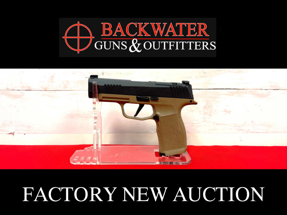 Factory New Sig P365XL 9mm Mag & Holster Combo Two Tone Coyote No Reserve!-img-0