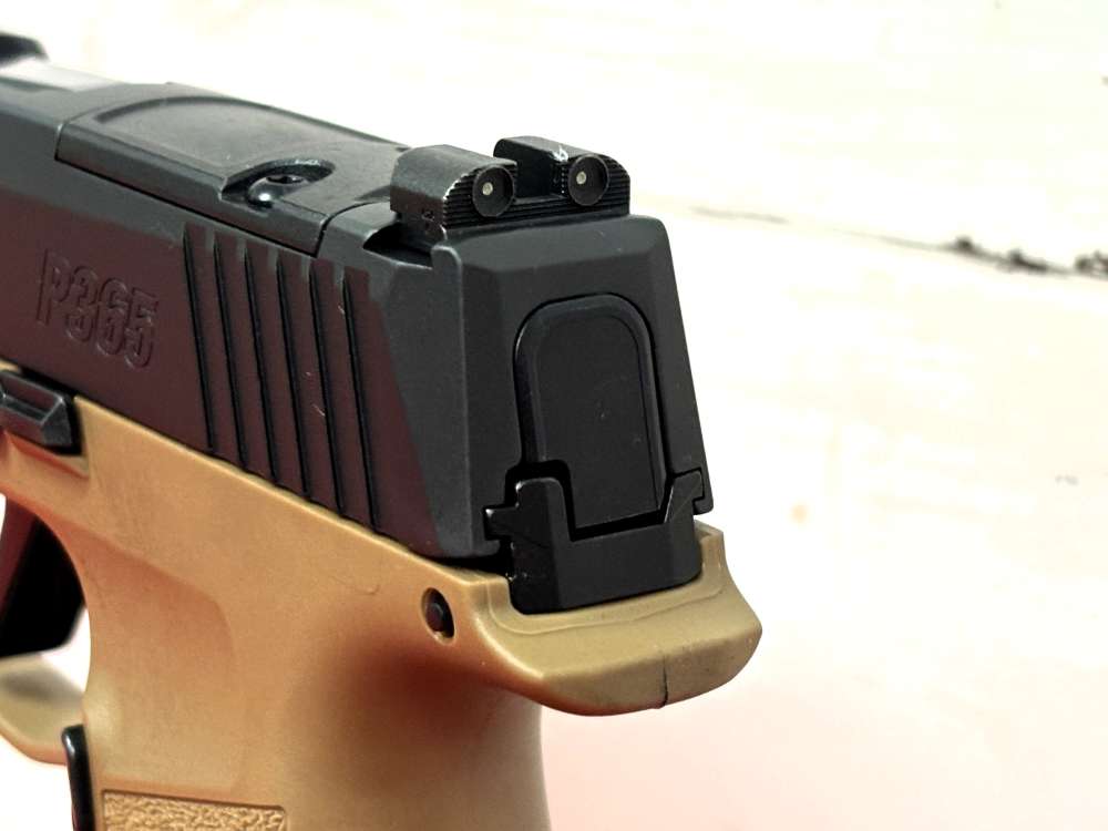 Factory New Sig P365XL 9mm Mag & Holster Combo Two Tone Coyote No Reserve!-img-5