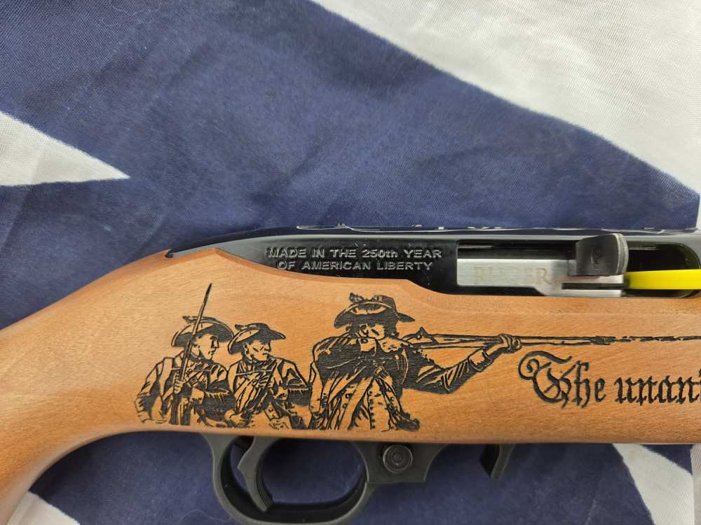 America 250th Engraved Ruger 250th Special Edition. -img-4