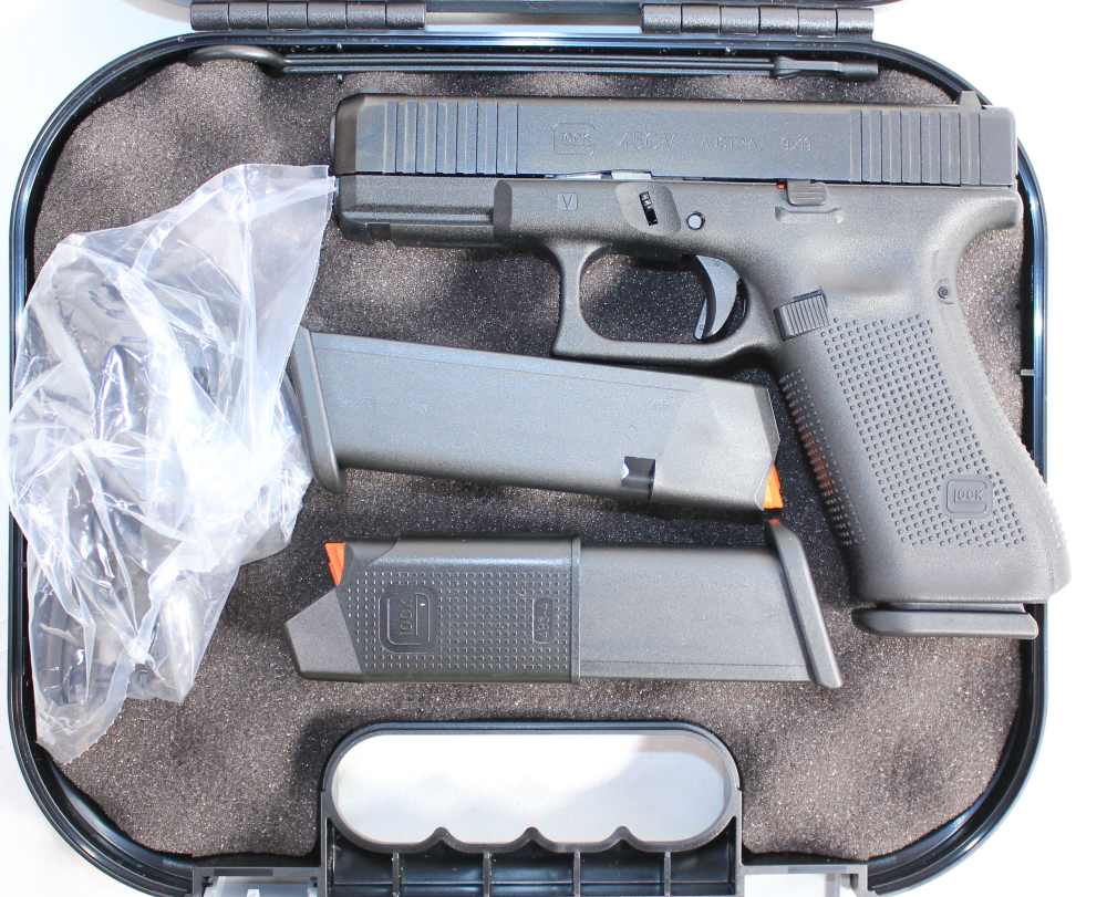 LNIB GLOCK G45C V 9MM 4" BBL COMPENSATED W/ BOX & 3-MAGS-img-5
