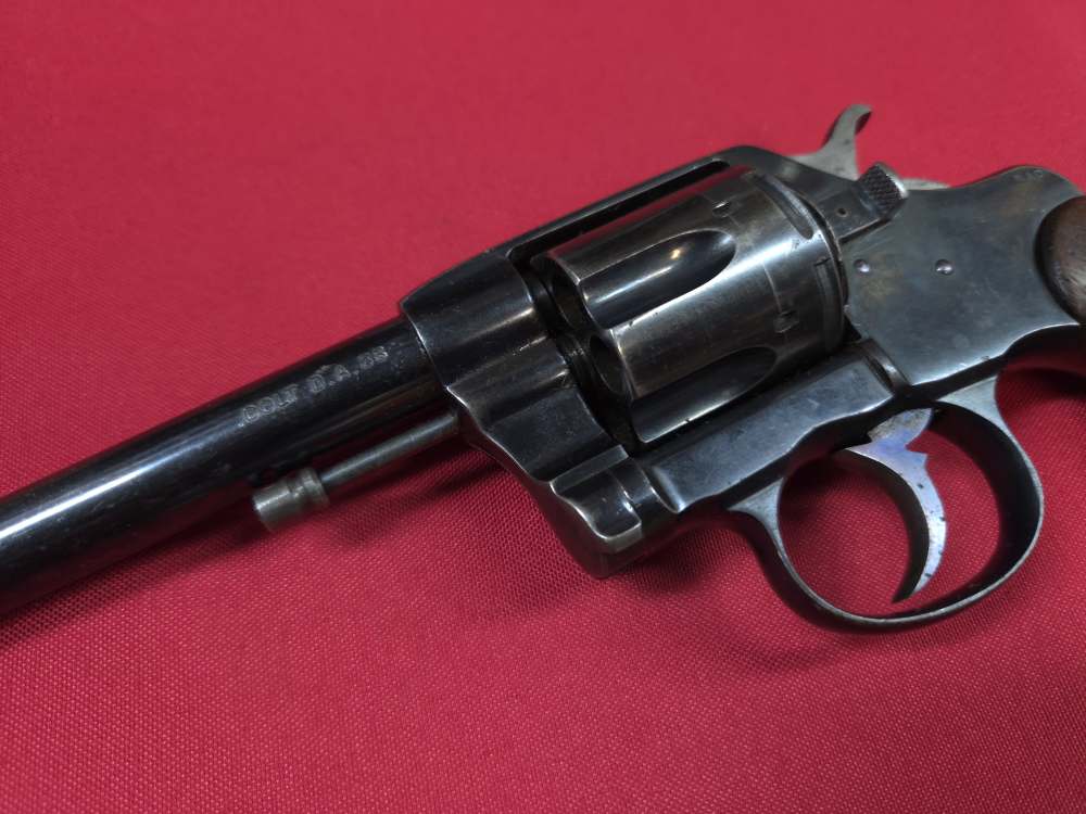 Colt Model 1901 US Army 38LC DA Revolver Very Good C&R-img-6