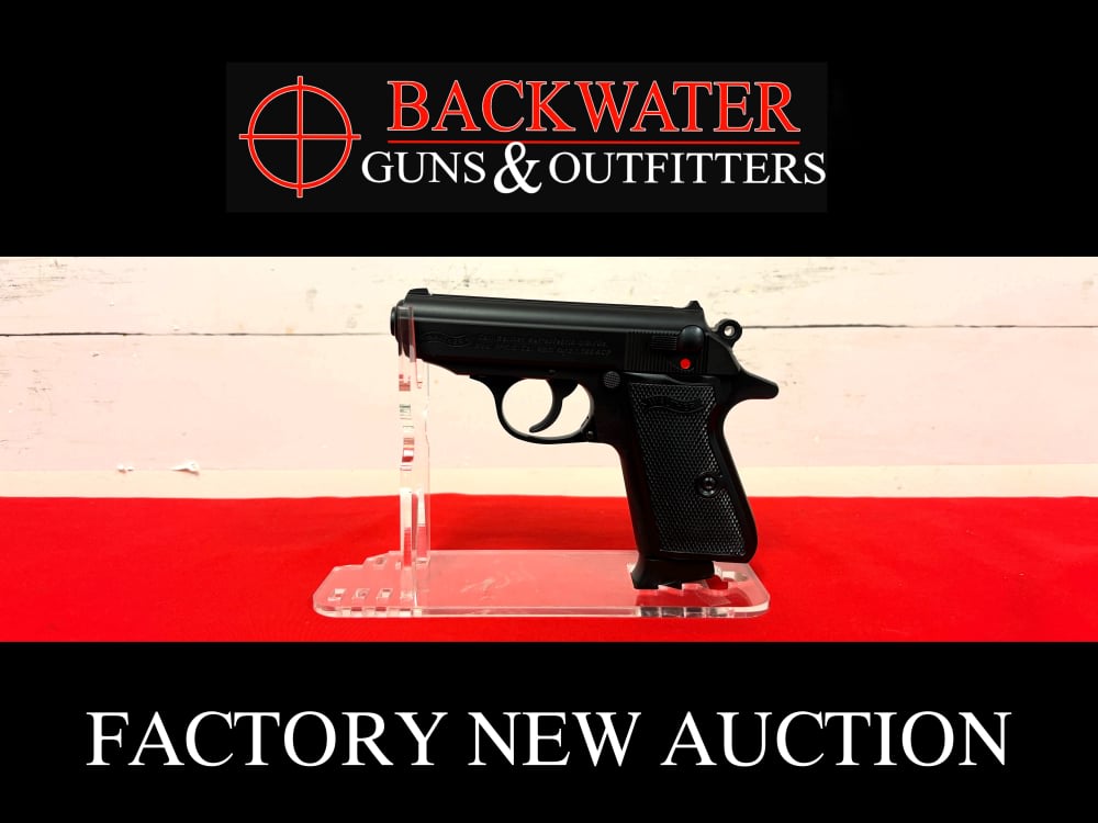 Factory New Walther PPK/S Black .380ACP Pistol No Reserve!-img-0