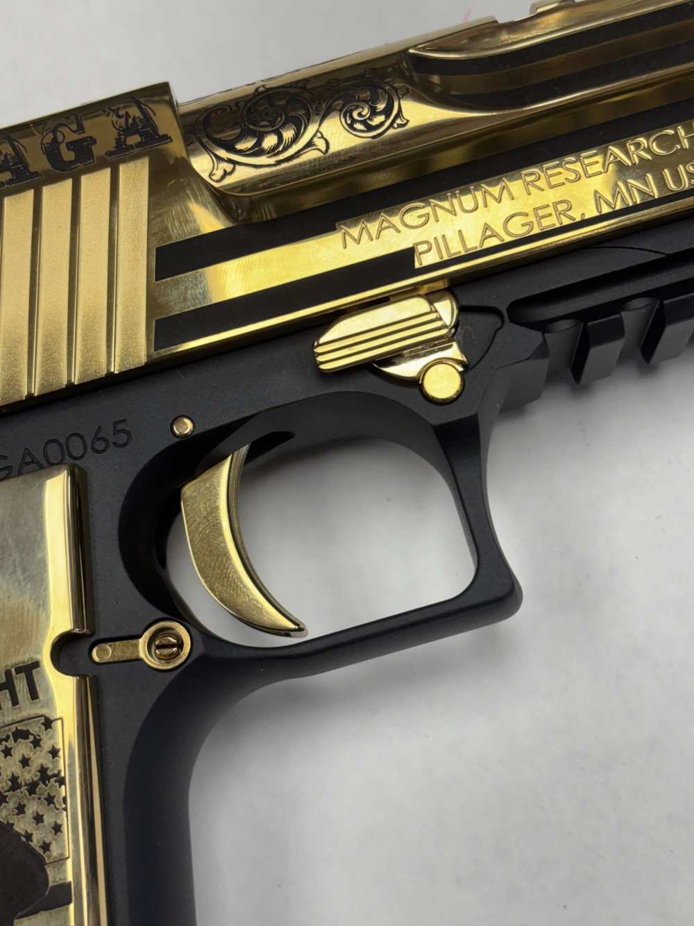 MAGNUM RESEARCH TRUMP “MAGA” EDITION 50AE 6 INCH. NO RESERVE -img-14