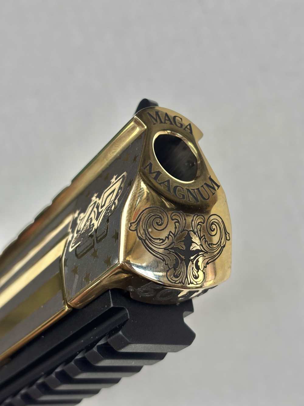MAGNUM RESEARCH TRUMP “MAGA” EDITION 50AE 6 INCH. NO RESERVE -img-11