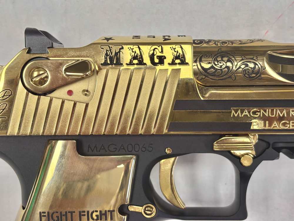 MAGNUM RESEARCH TRUMP “MAGA” EDITION 50AE 6 INCH. NO RESERVE -img-4