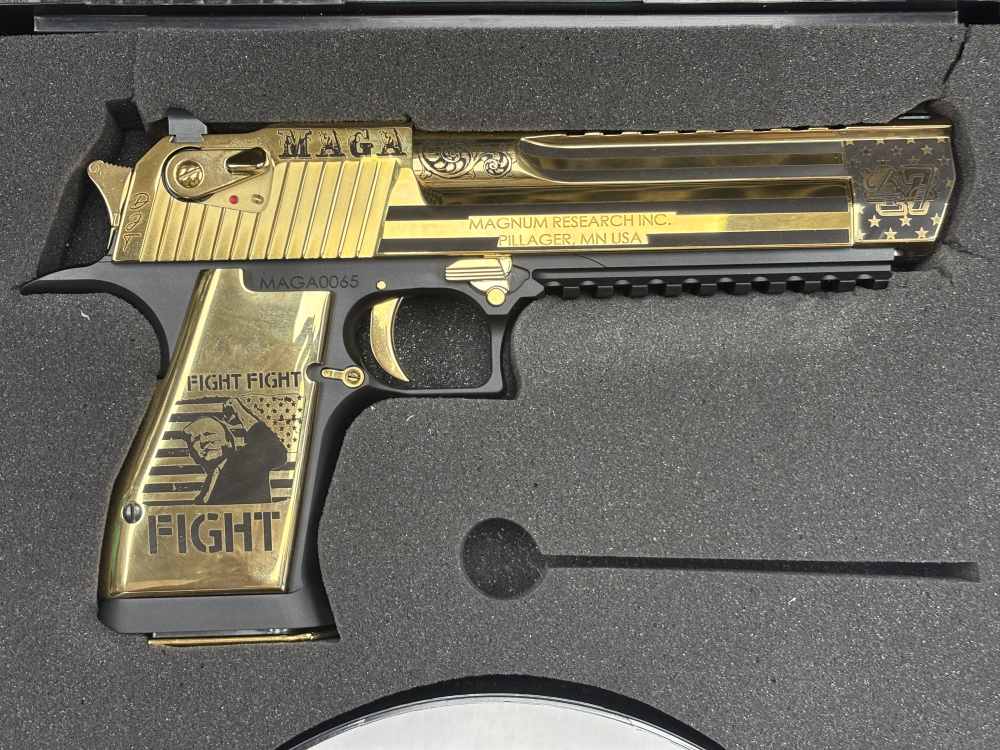 MAGNUM RESEARCH TRUMP “MAGA” EDITION 50AE 6 INCH. NO RESERVE -img-0