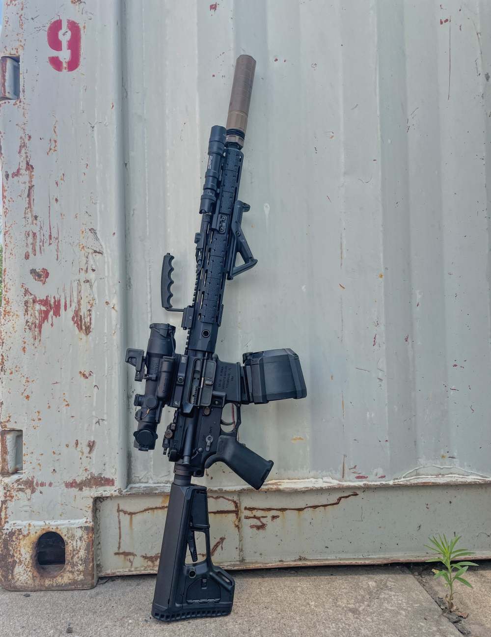 M+M Carry Handle 1913 Picatinny mountable like Galil ARM FN FAL Barrett M82-img-3