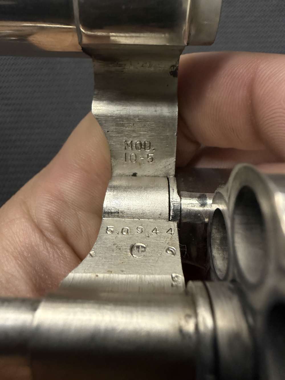 Smith & Wesson 10-5 nickel -img-2