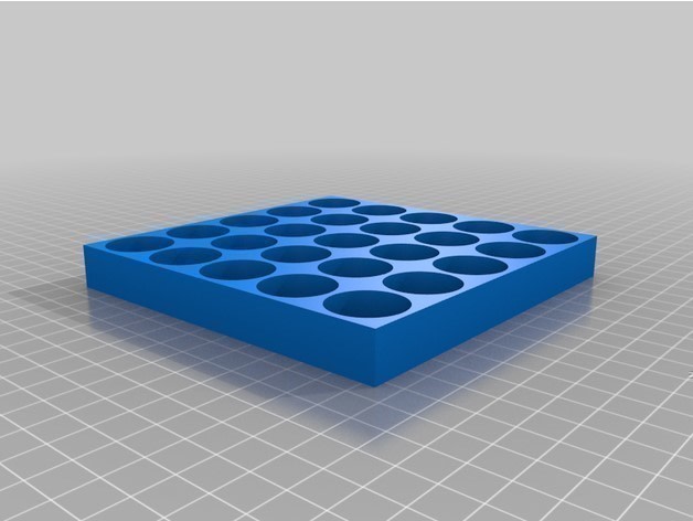 12 GA Shot Shell Reloading Block 25 Shot Durable High Strength Plastic-img-2