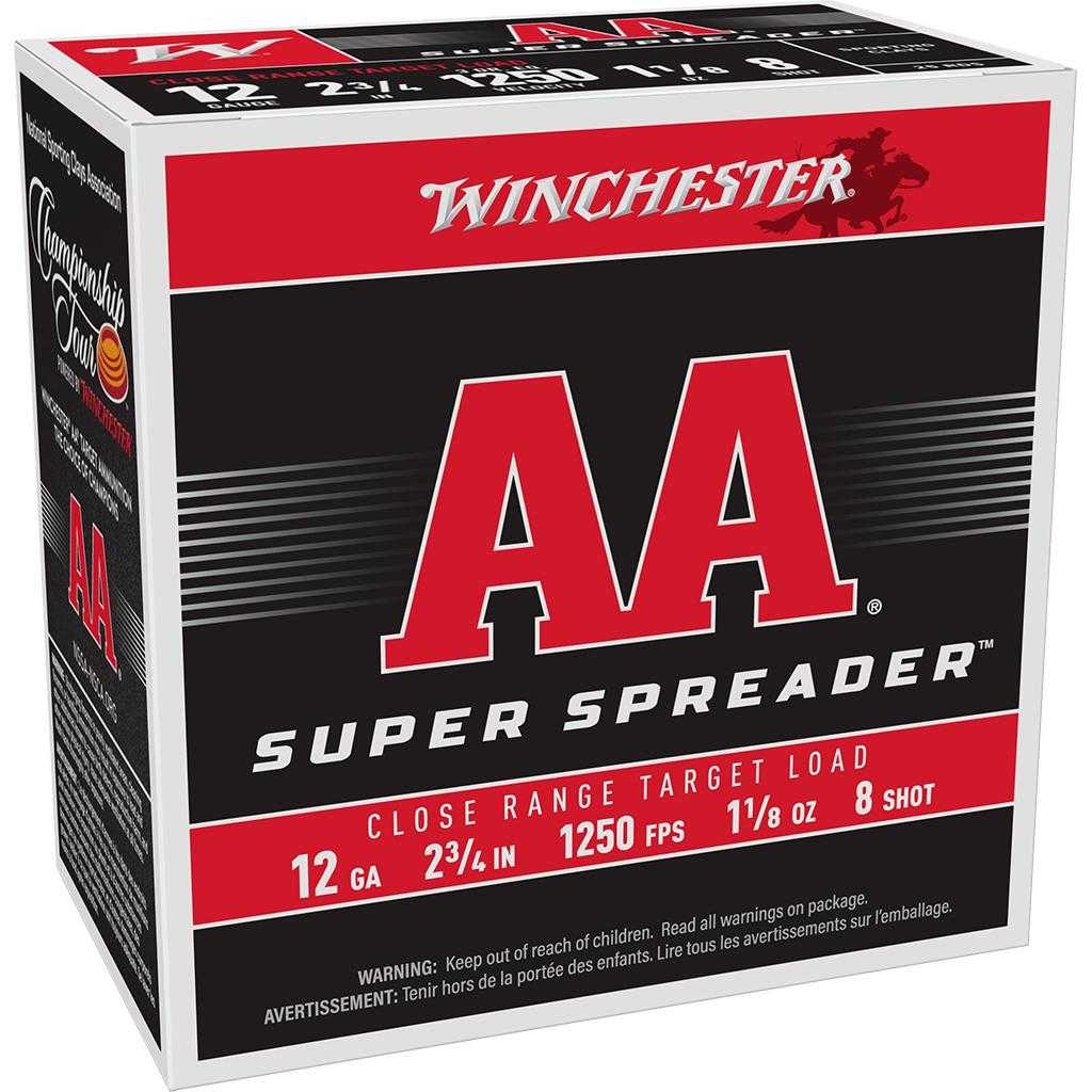 Winchester Light Target 12ga 2-3/4" 1-1/8oz 1250 fps 25/ct-img-0